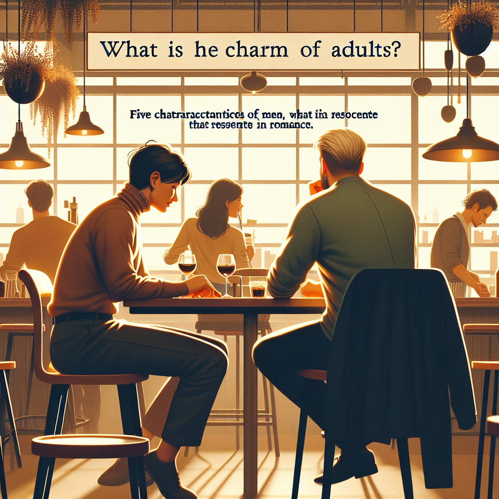 大人の魅力って何？恋愛で響く男性の5つの特徴