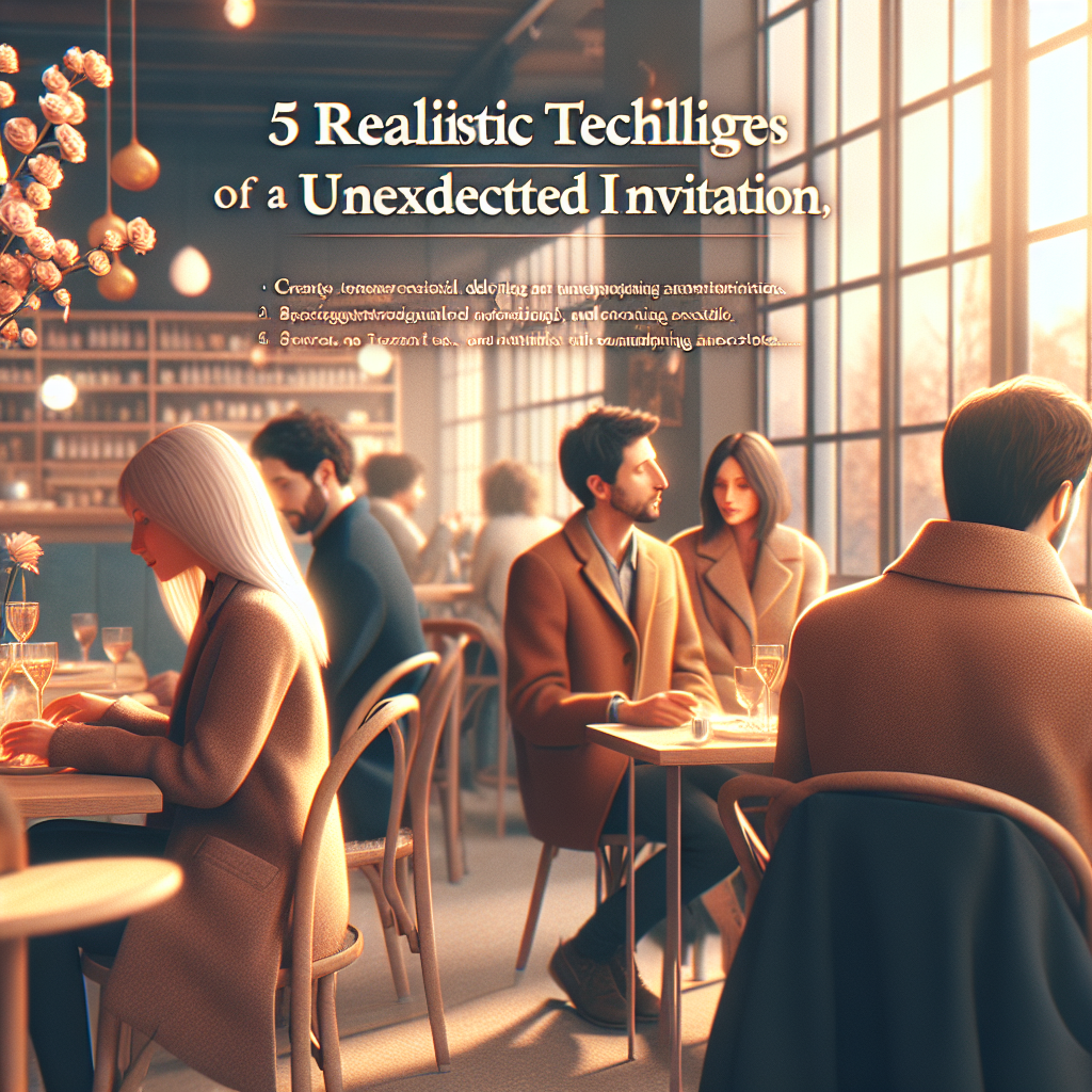 急な誘いを上品に断る5つの実践テクニック（体験談つき）