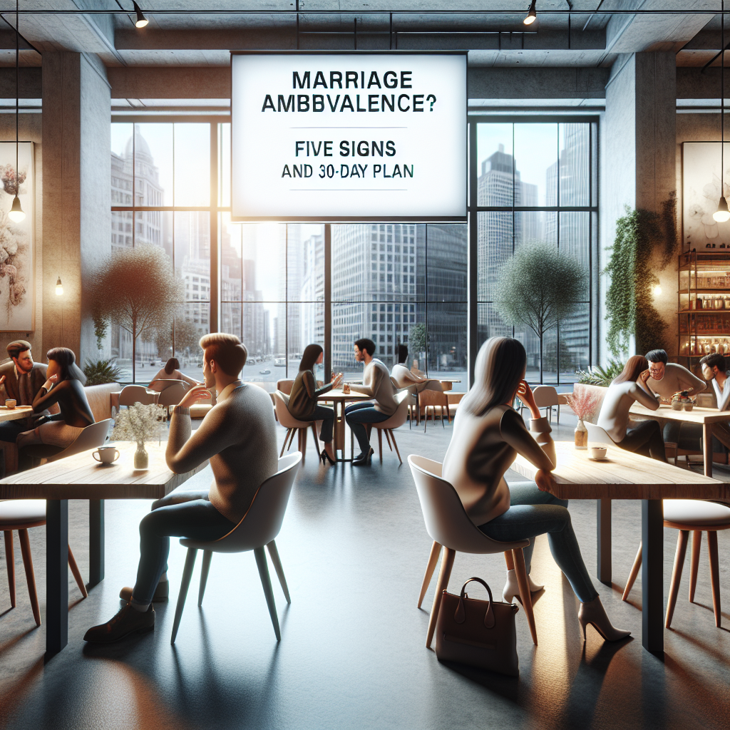 結婚する気がないかも？5つのサインと30日プラン